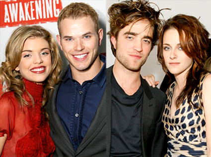 AnnaLynne Mccord, Kellan Lutz, Robert Pattinson, Kristen Stewart AnnaLynne Mccord, Kellan Lutz, Robert Pattinson, Kristen Stewart